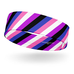 Genderfluid Pride Flag Headband - On Trend Shirts
