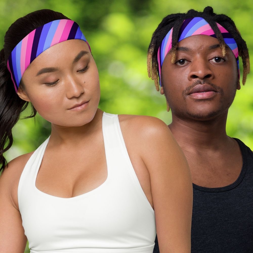 Omnisexual Pride Flag Headband - On Trend Shirts