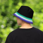Reversible Ombré MLM Flag Bucket Hat - On Trend Shirts