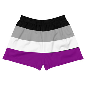Asexual Flag Athletic Shorts
