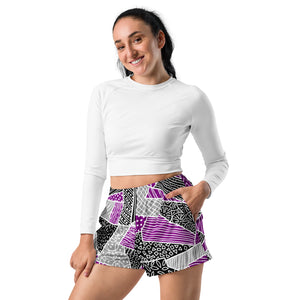 Asexual Doodle Athletic Shorts
