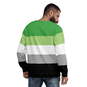 Aromantic Flag Sweatshirt - On Trend Shirts