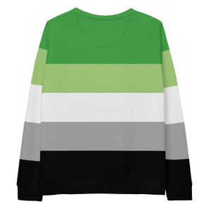 Aromantic Flag Sweatshirt - On Trend Shirts