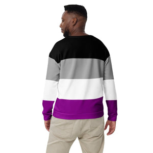 Asexual Flag Sweatshirt - On Trend Shirts
