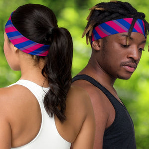 Bisexual Pride Flag Headband - On Trend Shirts