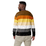 Grunge Bear Pride Flag Sweatshirt - On Trend Shirts