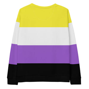 Non - Binary Flag Sweatshirt - On Trend Shirts