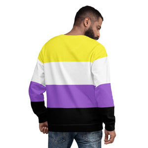 Non - Binary Flag Sweatshirt - On Trend Shirts