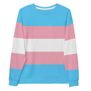 Transgender Flag Sweatshirt - On Trend Shirts