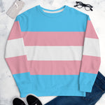 Transgender Flag Sweatshirt - On Trend Shirts