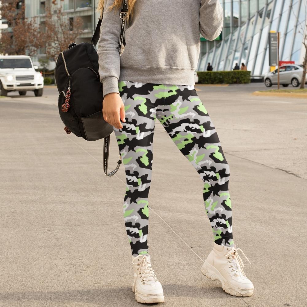 Stylish Camo Leggings for a Trendy Athleisure Look
