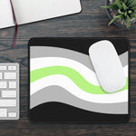Agender Flag Wave Gaming Mouse Pad - On Trend Shirts