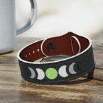 Agender Moon Phases Wristband - On Trend Shirts