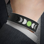 Agender Moon Phases Wristband - On Trend Shirts