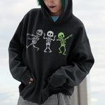 Agender Skeleton Hoodie - On Trend Shirts
