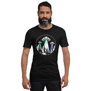 Alien Spaceship MLM Flag Shirt - On Trend Shirts