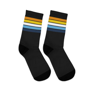 AroAce Flag Socks - black - On Trend Shirts