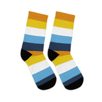 AroAce Flag Socks - On Trend Shirts
