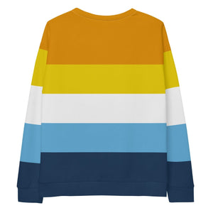 Aroace Sunset Flag Sweatshirt - On Trend Shirts