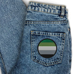 Aromantic Flag Embroidered Patch - On Trend Shirts