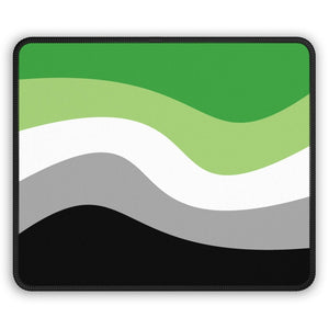 Aromantic Flag Wave Gaming Mouse Pad - On Trend Shirts