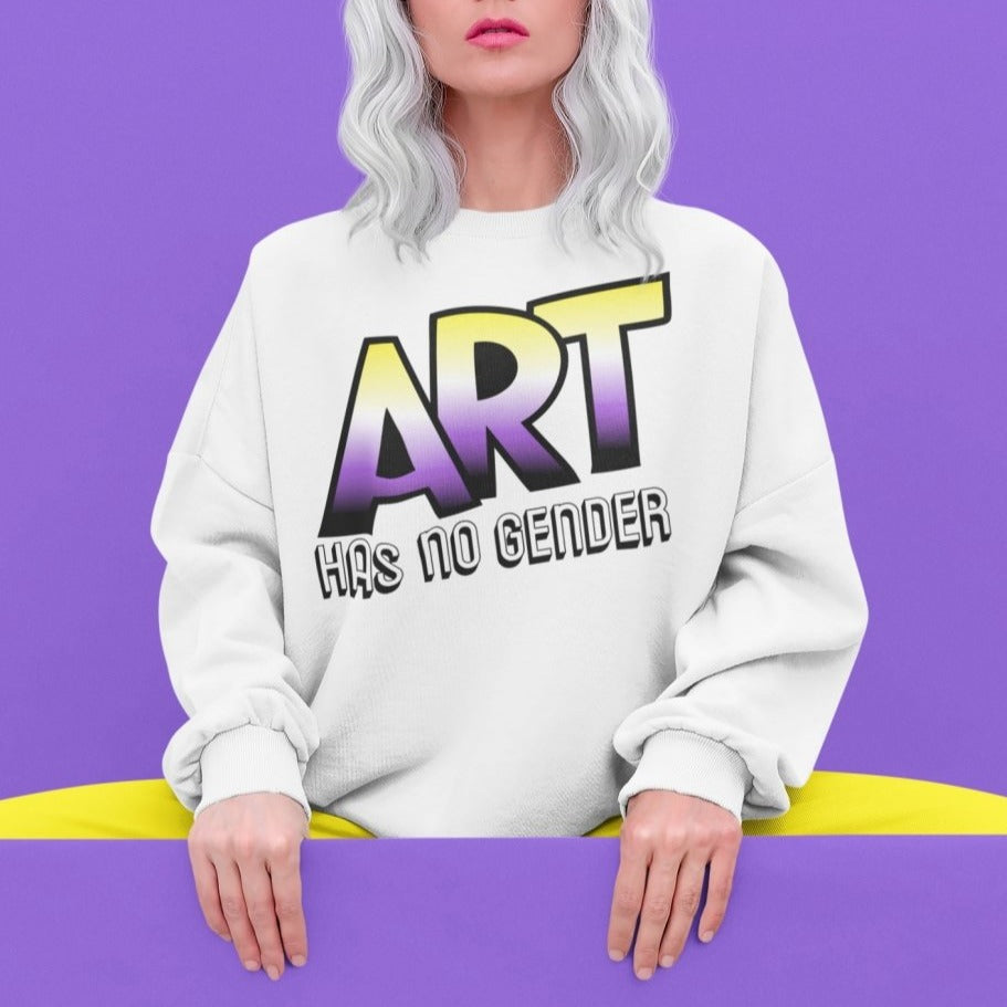 Art Non-Binary Sweatshirt - On Trend Shirts