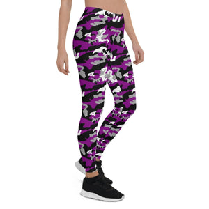 Asexual Camouflage Leggings - On Trend Shirts – On Trend Shirts