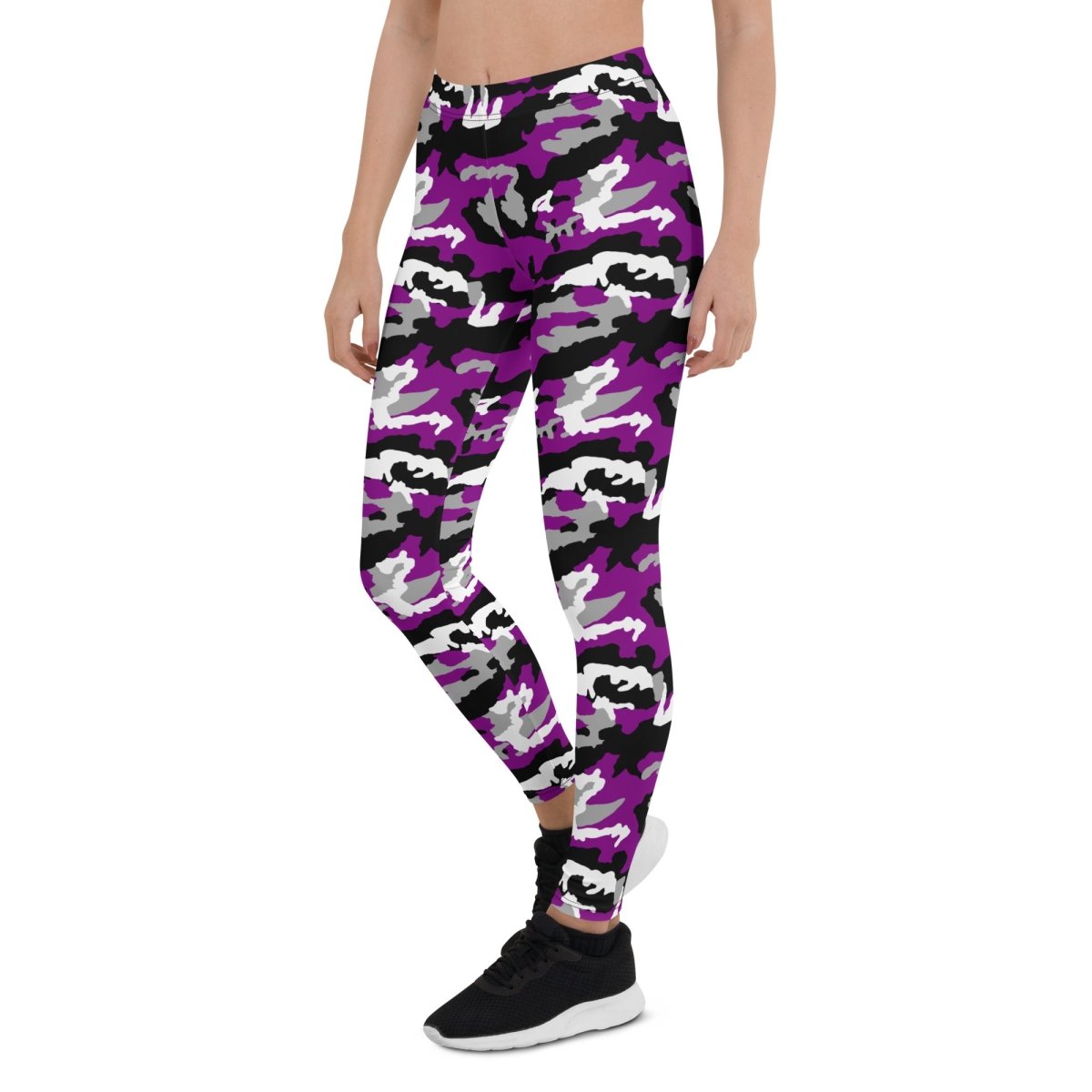 Bisexual Camouflage Leggings with Gusset - On Trend Shirts – On Trend Shirts