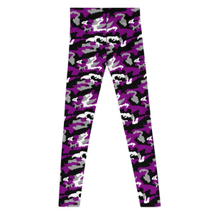 Asexual Camouflage Leggings w/Gusset