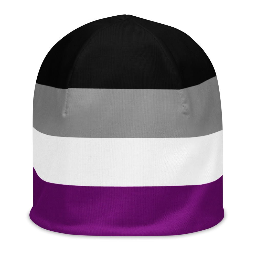 Asexual Flag Beanie - On Trend Shirts