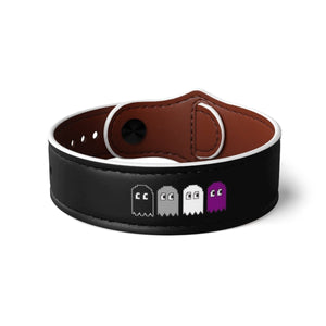 Asexual Flag Ghosts Wristband - On Trend Shirts
