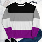 Asexual Flag Sweatshirt - On Trend Shirts