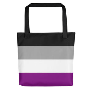 Asexual Flag Tote Bag - On Trend Shirts