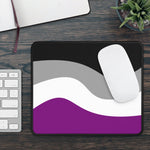 Asexual Flag Wave Gaming Mouse Pad - On Trend Shirts
