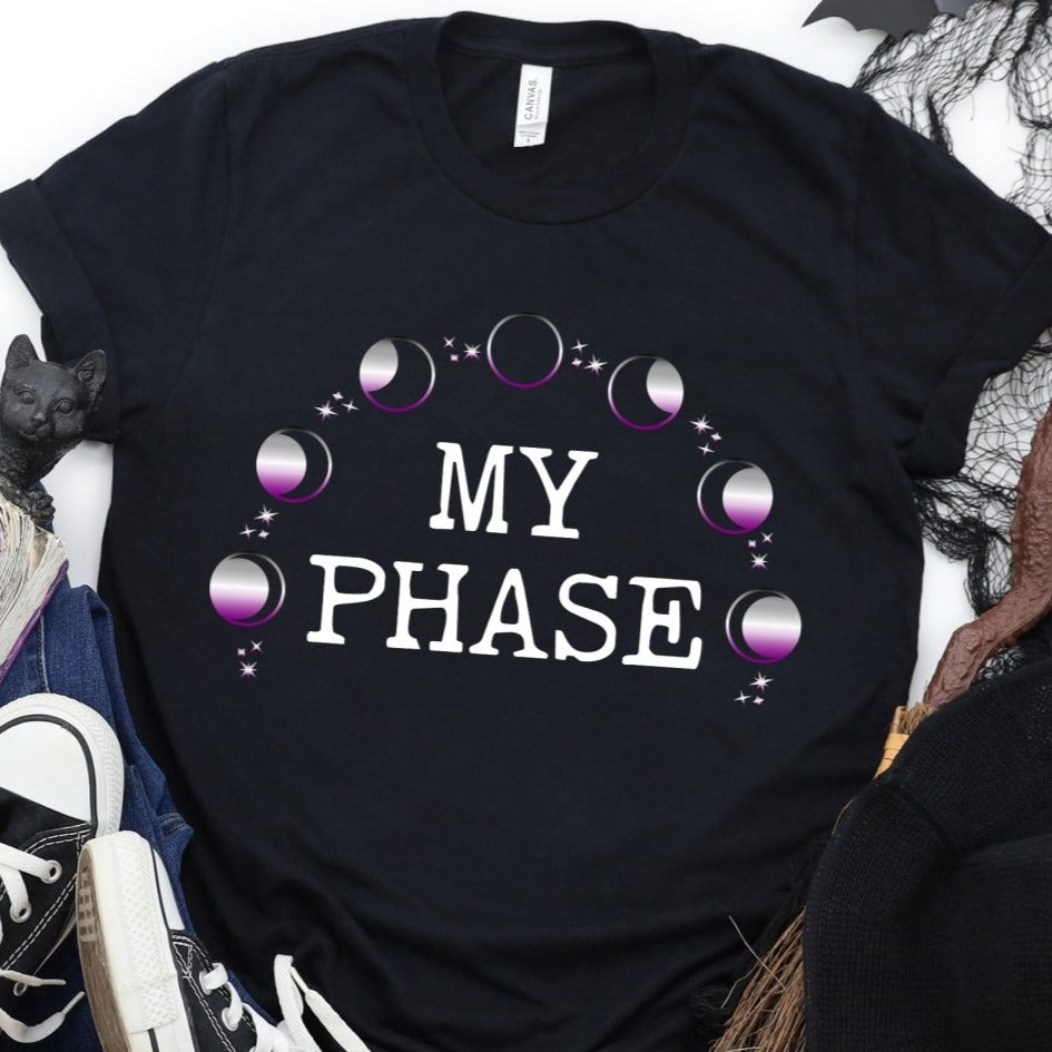 Asexual Moon Phase Shirt - On Trend Shirts