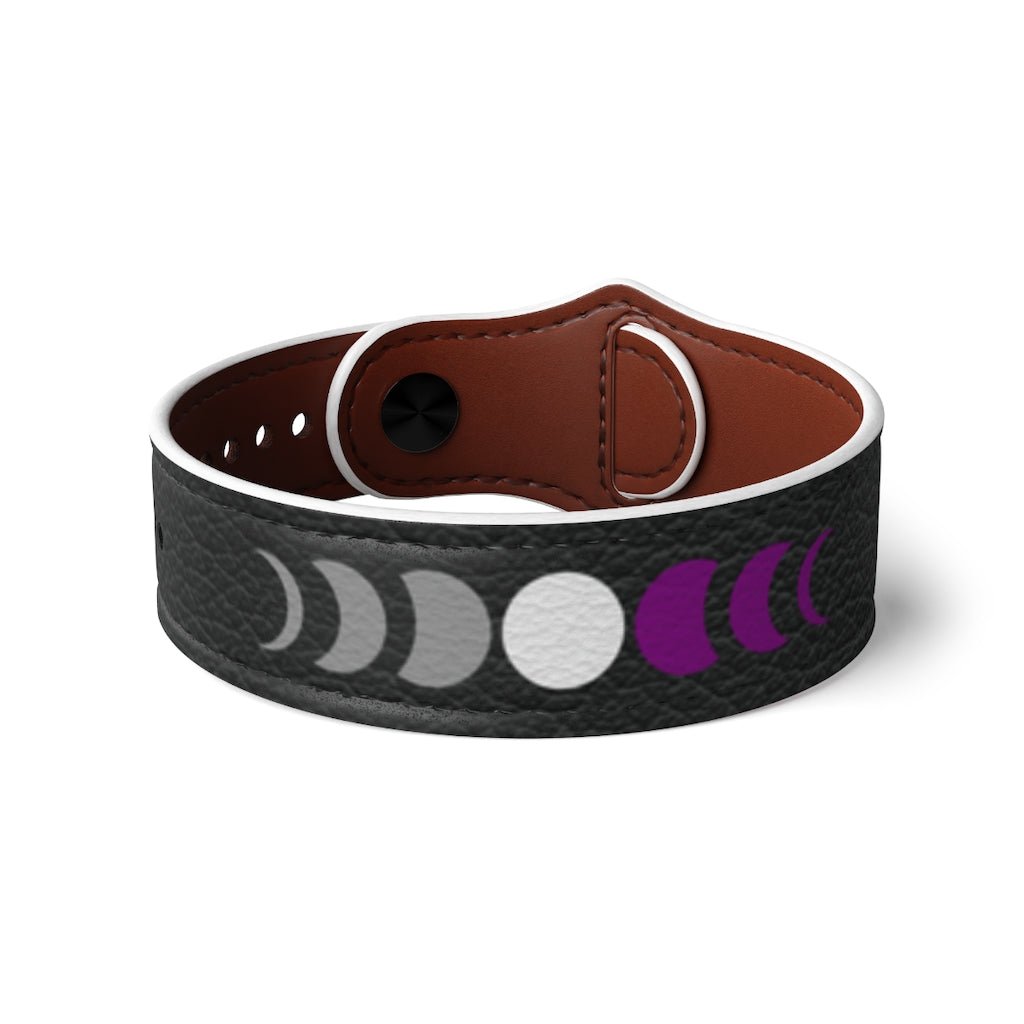 Asexual Moon Phases Wristband - On Trend Shirts