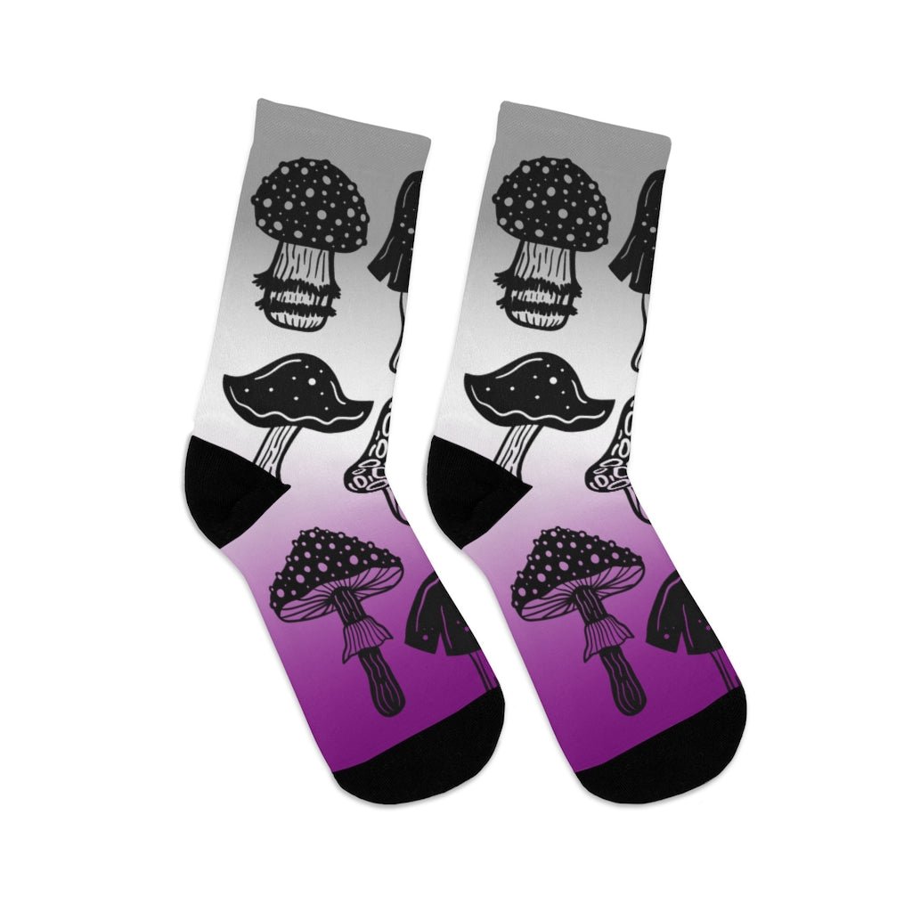 Asexual Mushroom Socks - On Trend Shirts