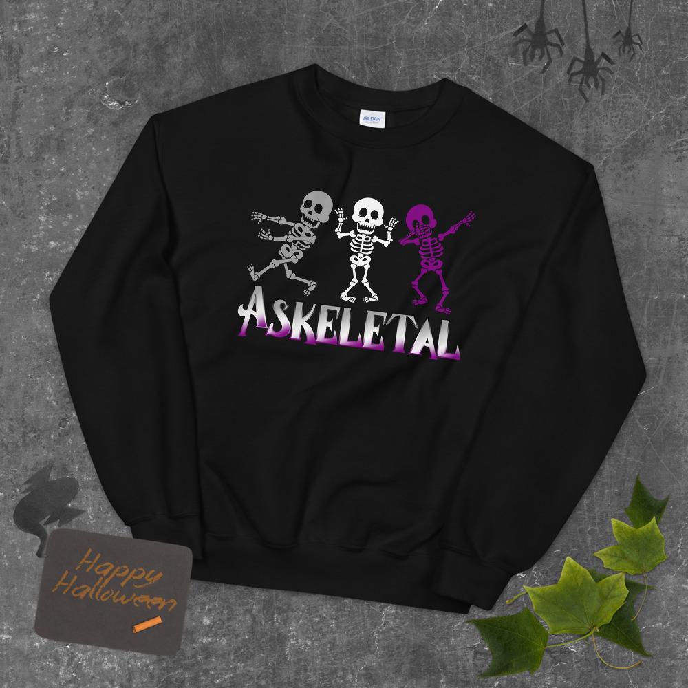 Asexual Skeleton Sweatshirt - On Trend Shirts