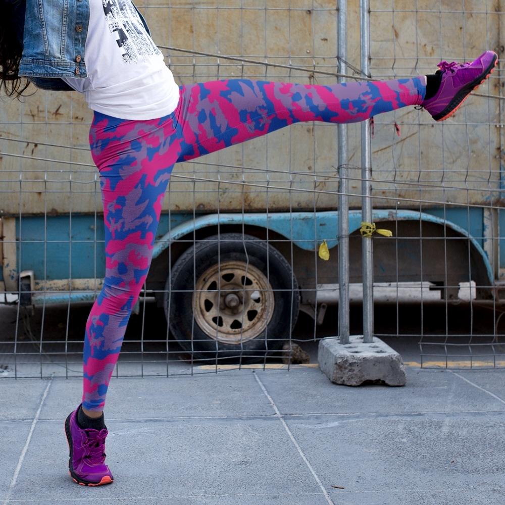 Bisexual Camouflage Leggings - On Trend Shirts