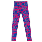 Bisexual Camouflage Leggings w/Gusset - On Trend Shirts