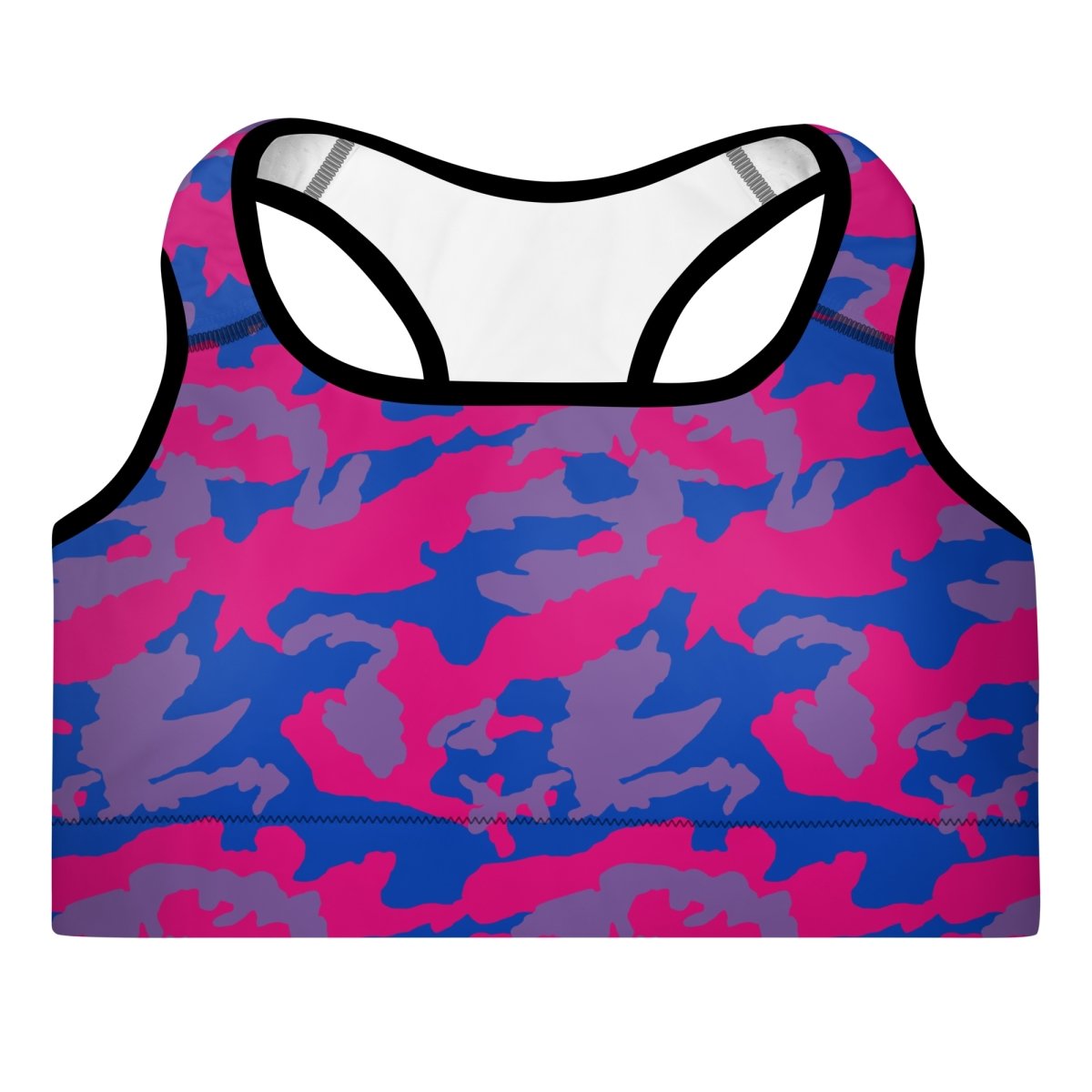 Bisexual Camouflage Sports Bra - On Trend Shirts