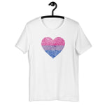 Bisexual Fingerprint Heart Shirt - On Trend Shirts