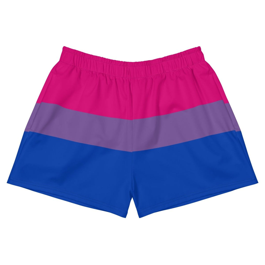 Bisexual Flag Athletic Shorts - On Trend Shirts