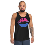 Bisexual Flag Lips Tank Top - On Trend Shirts