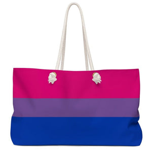 Bisexual Flag Weekender Bag - On Trend Shirts