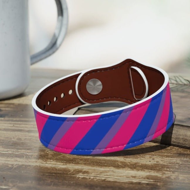 Bisexual Flag Wristband - On Trend Shirts