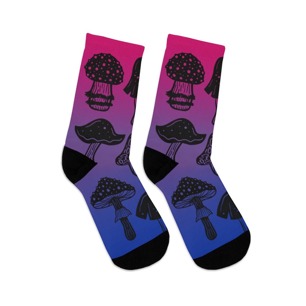 Bisexual Mushroom Socks - On Trend Shirts