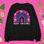 Bisexual Rainbow Christmas Sweatshirt - On Trend Shirts