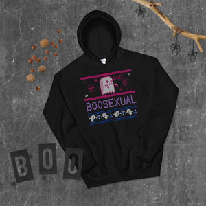 Boosexual - Bisexual Ghost Hoodie - On Trend Shirts
