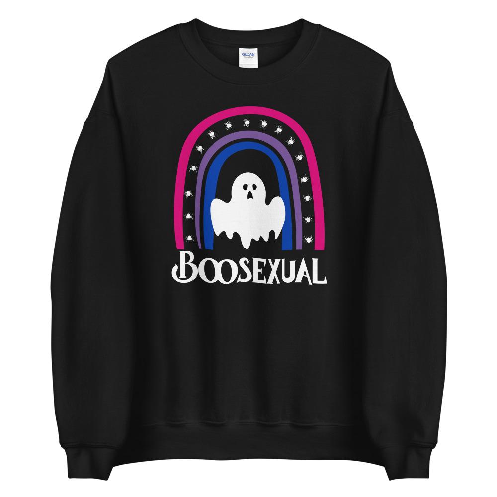 Boosexual Rainbow Ghost Sweatshirt - On Trend Shirts